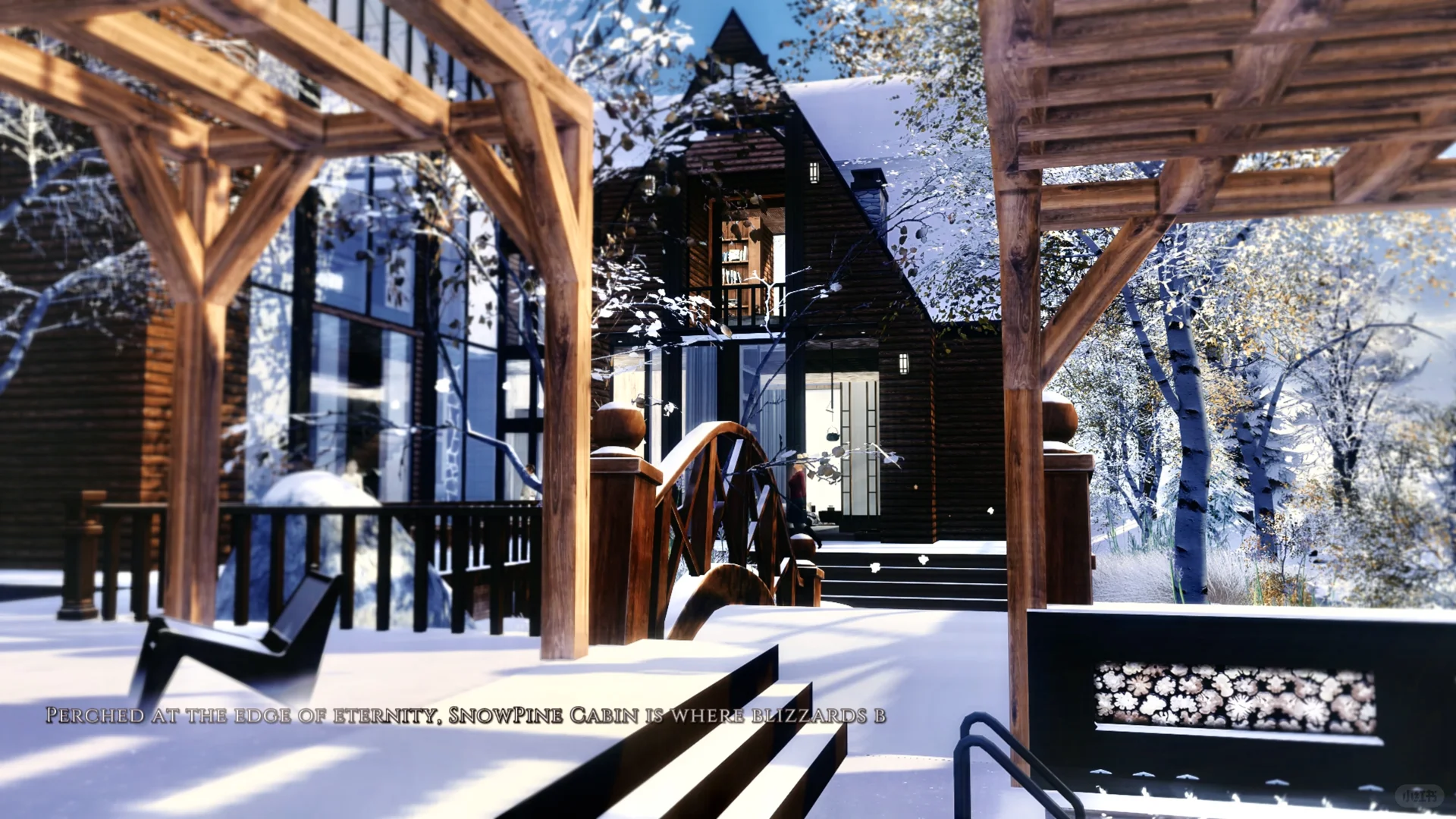 SIMS4 ❄️ SnowPine Cabin 50x50雪境木屋