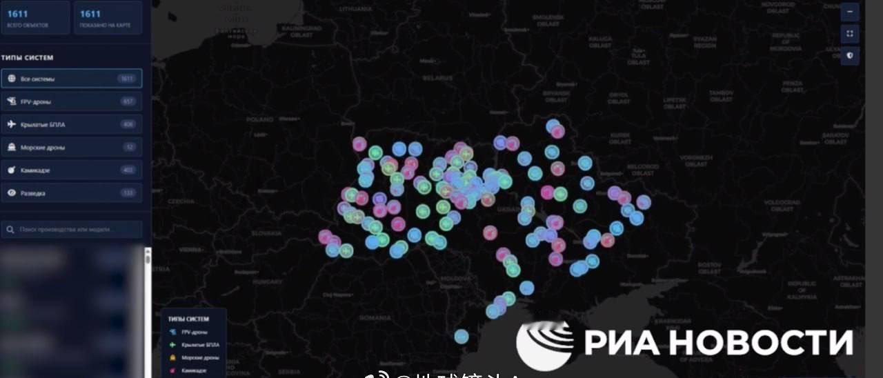 KillNet 黑客组织创建了一个名为 “MATRIX” 的乌克兰交互式地图，上