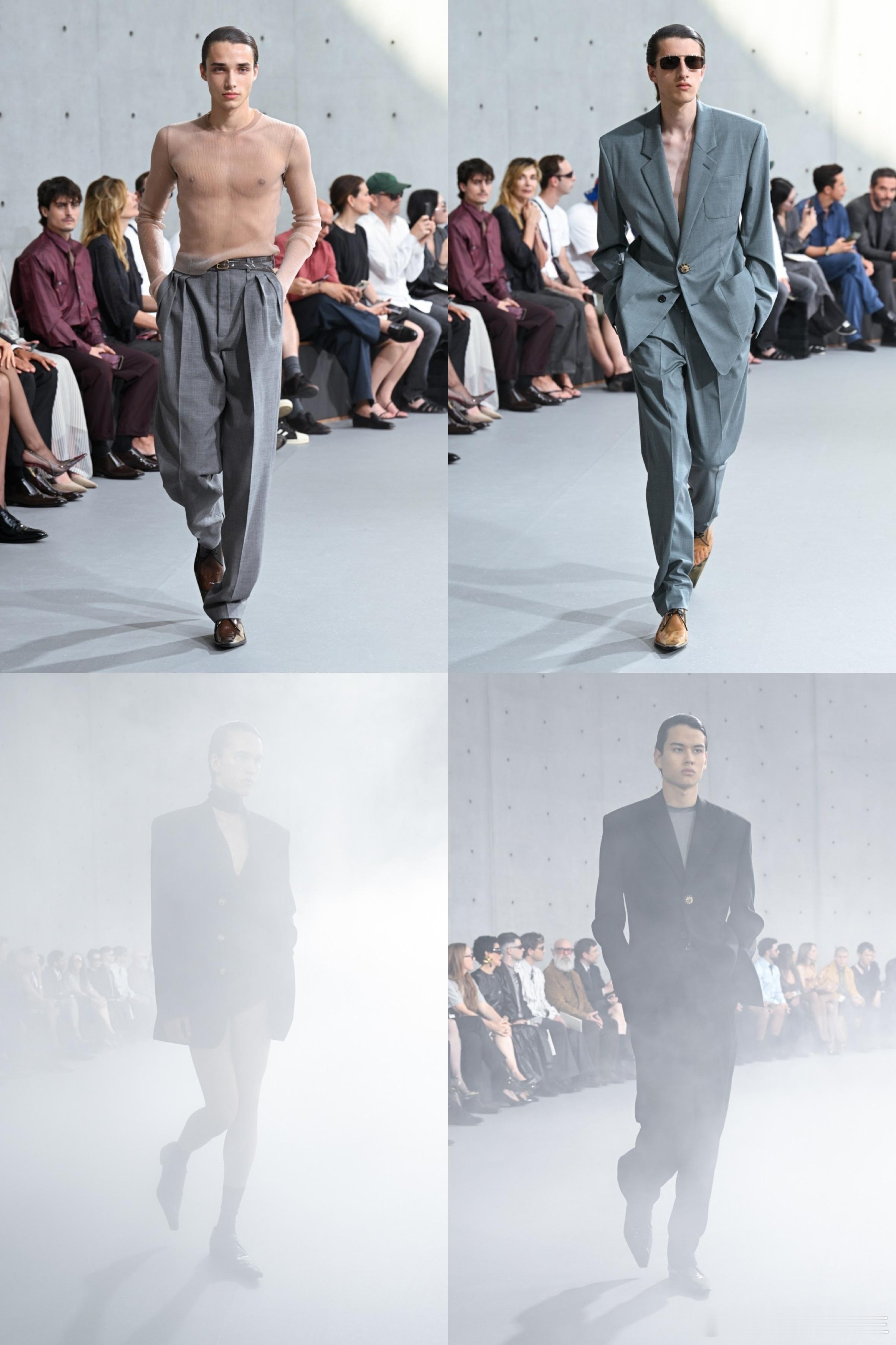 K先生时装周笔记Saint Laurent Menswear S/S 2027 