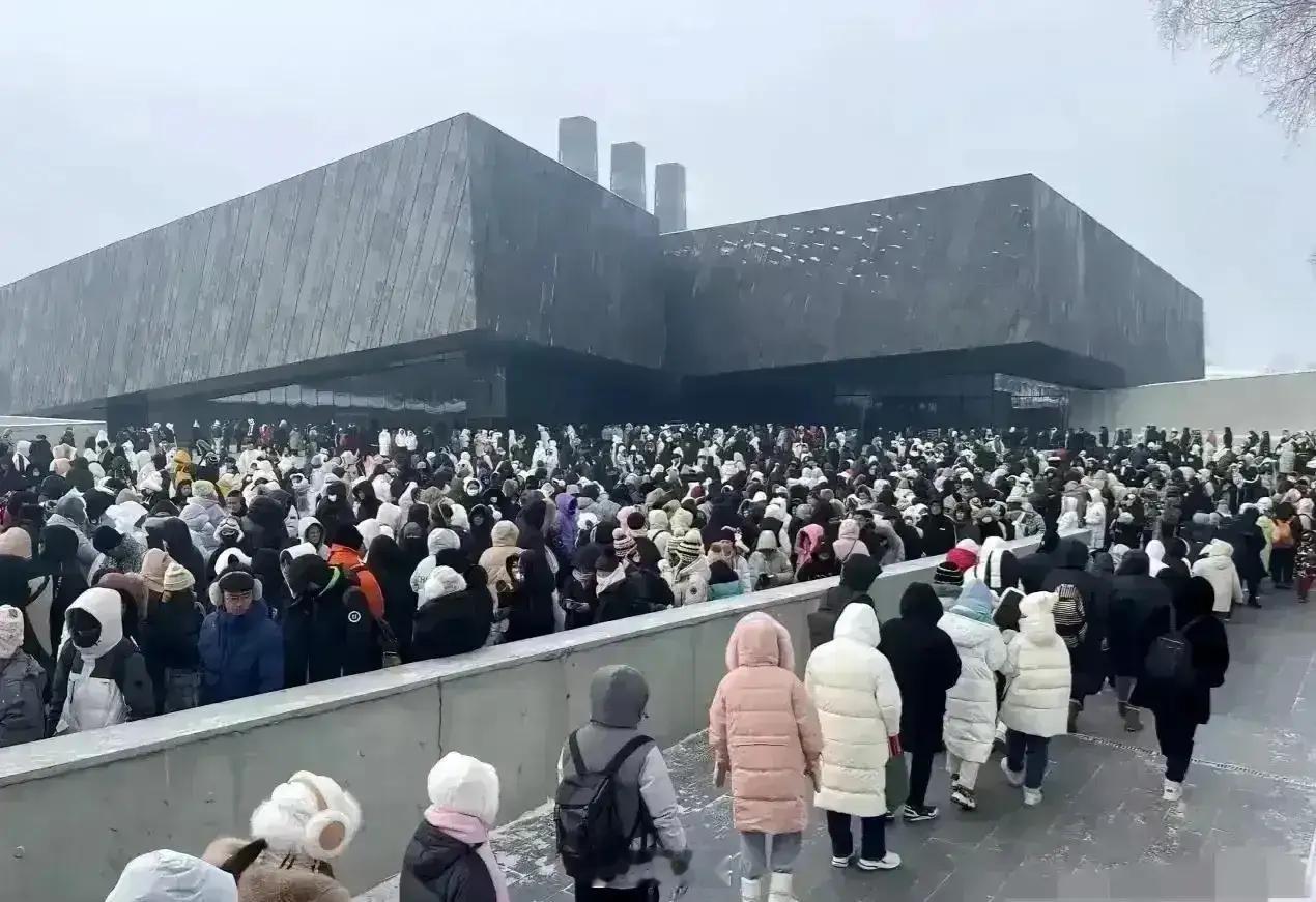 看到南方的小土豆们，能天寒地冻地去排队观看731遗址，真的瞬间泪崩！有的历史已在