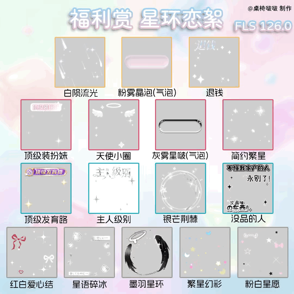 SSR交换站 赞评各随机抽一个本期fls 明天开 