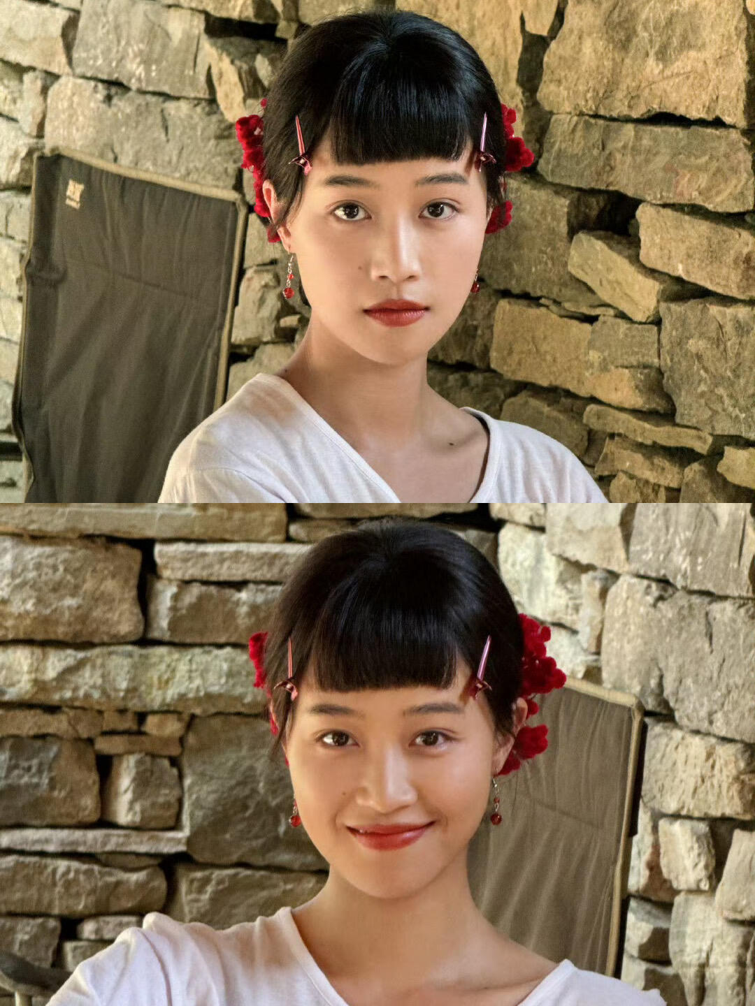 蓝盈莹很有中国传统女性那味儿~ ​​​