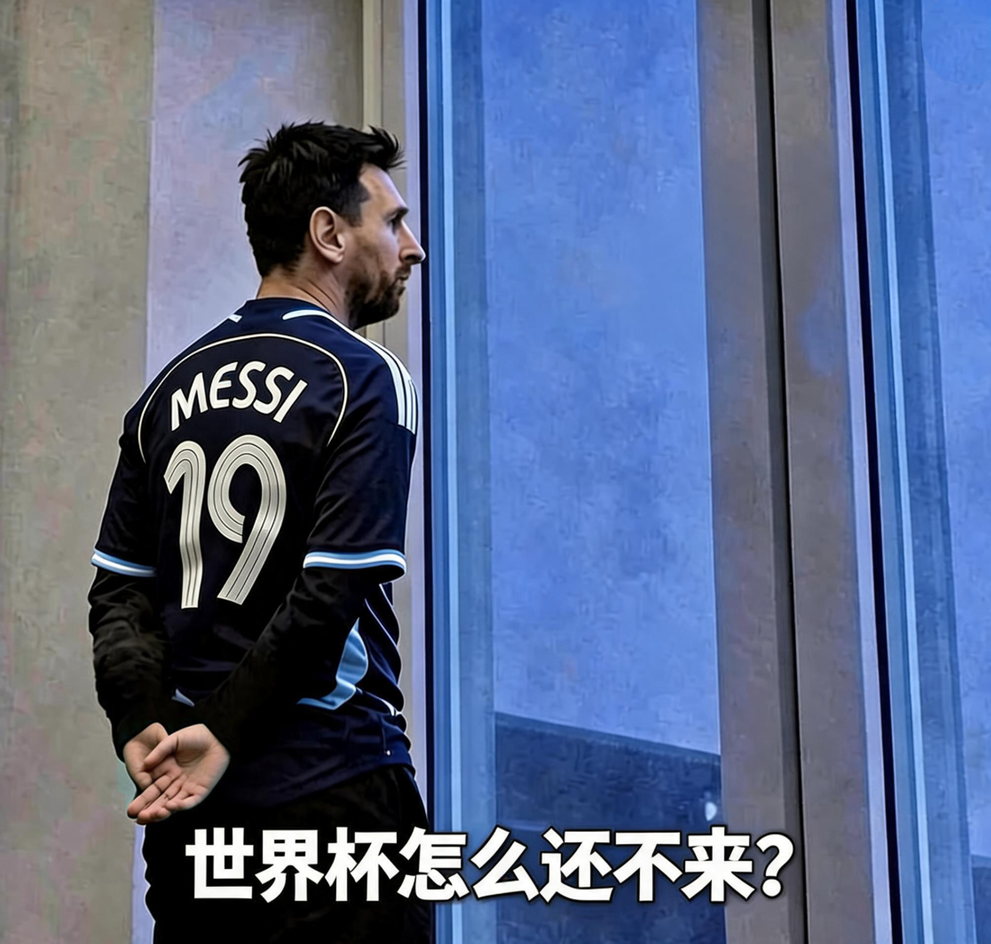 豆包，不是，我成梅西了？梅西称想好好享受这届世界杯 梅西世界杯围观世界杯