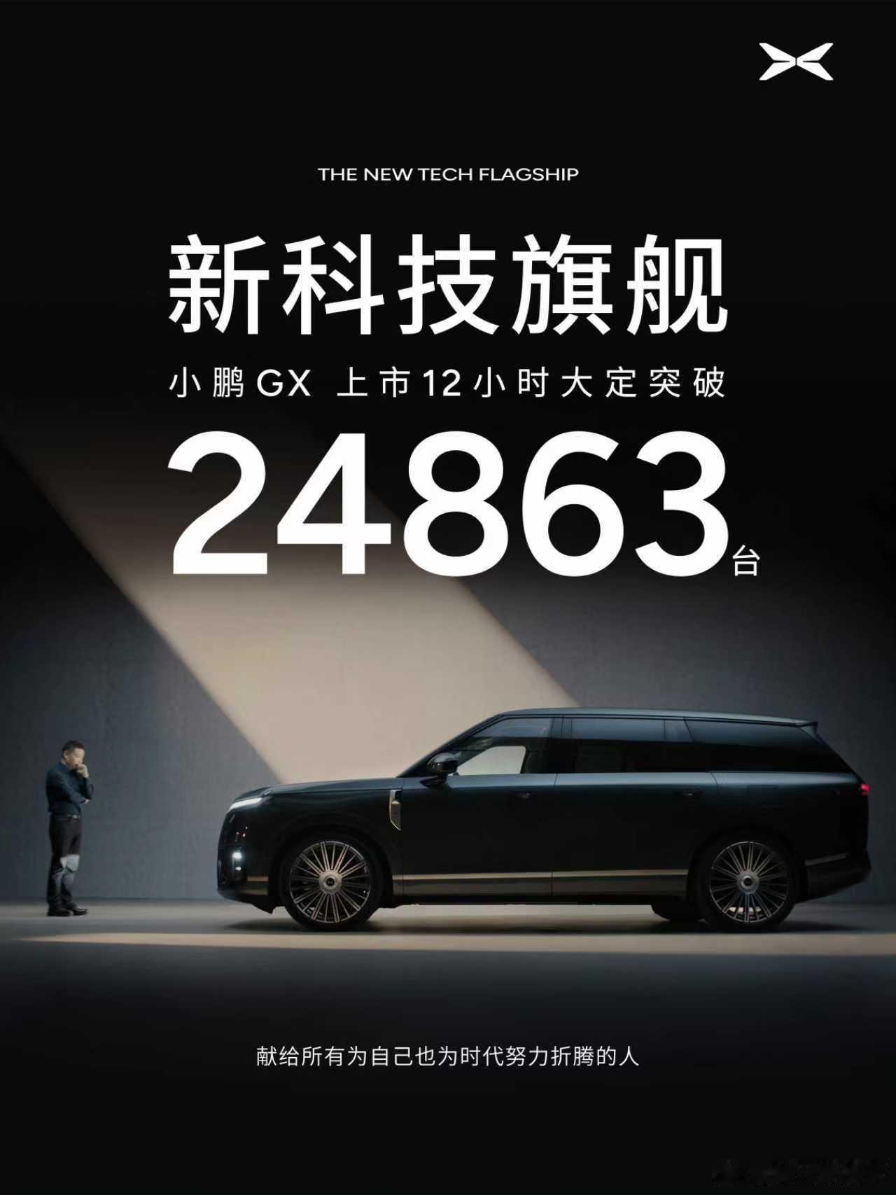 小鹏GX这个订单真是不错啊，咱也不吆喝别人了。鹏友们赶紧增购，置换吧，听我的，换