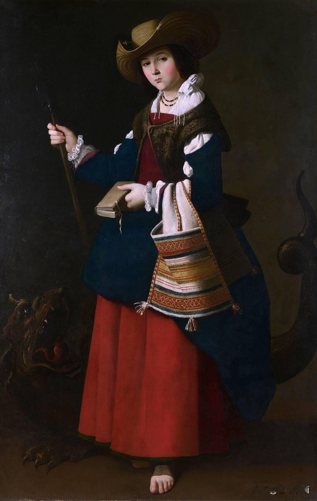 西班牙艺术家弗朗西斯科·德·苏巴朗(FranciscodeZurbaran，15