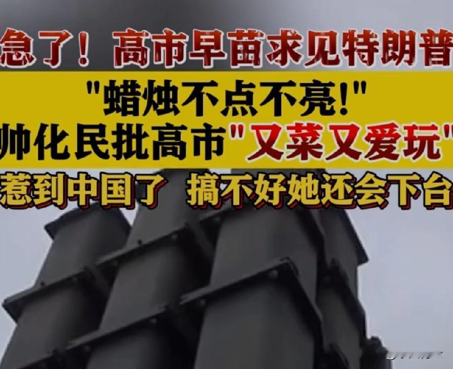 帅化民批高市“又菜又爱玩”，不是说她能力差，而是说她“玩火还不敢担责”的本质！