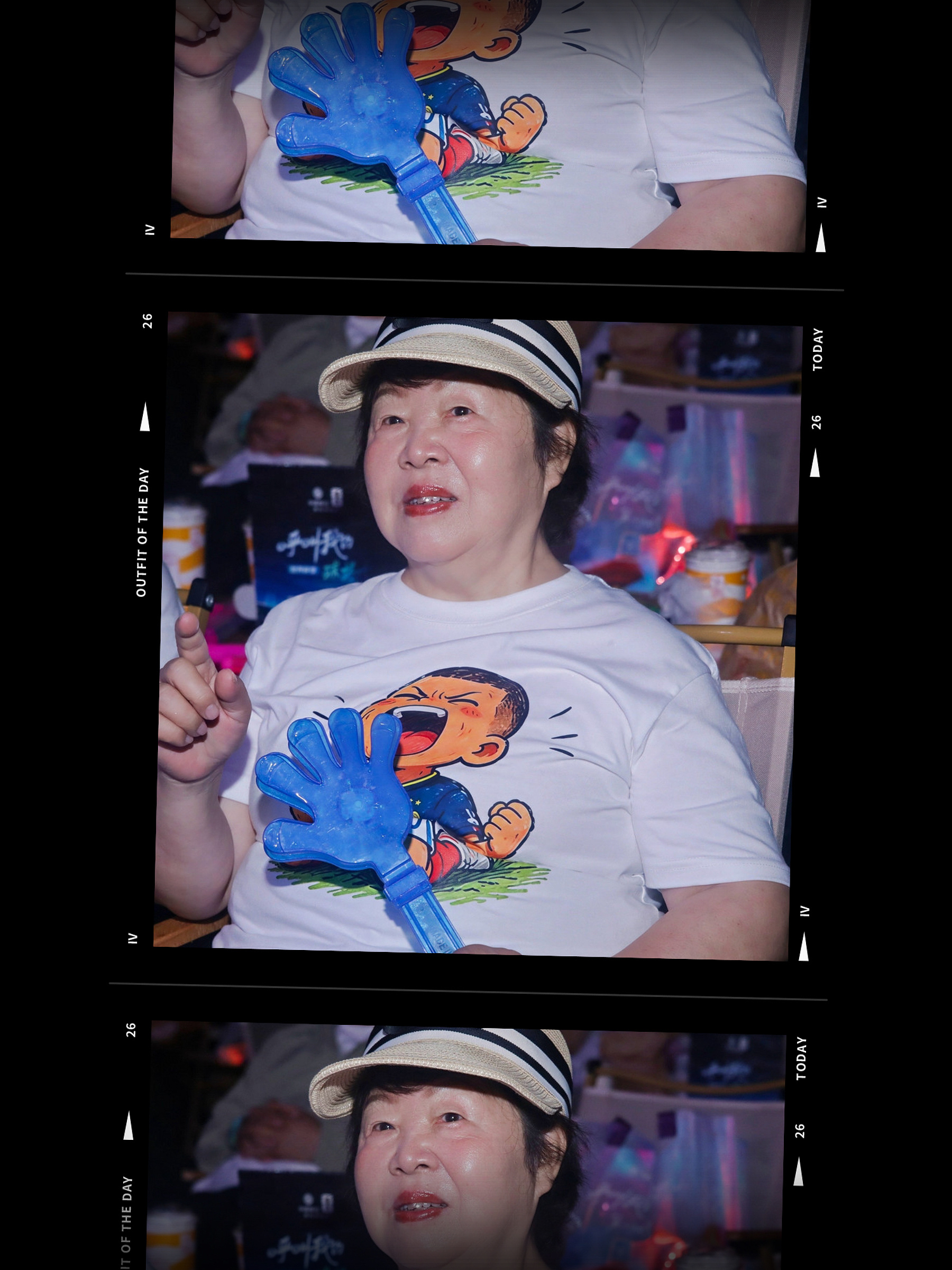 奶奶球迷追世界杯比年轻人还狂热 亚马尔正是有奶奶粉的年纪 网友今天在北京奥森偶遇