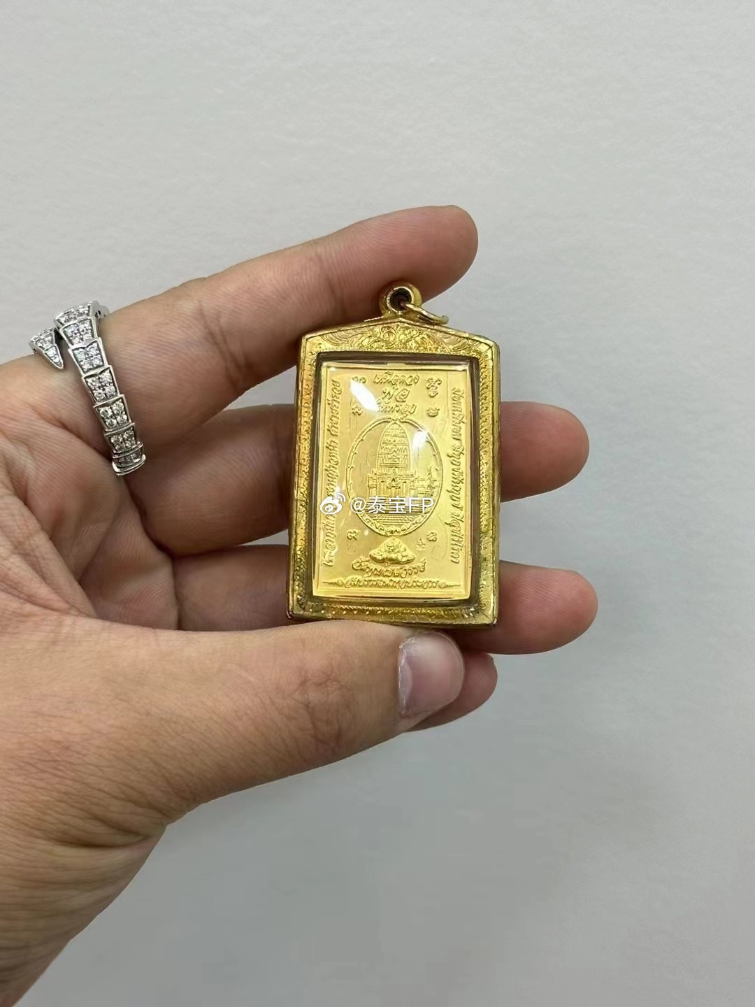 阿赞初BE.2549纳朗“噶莱通”制作1200枚泰国能量佛牌
