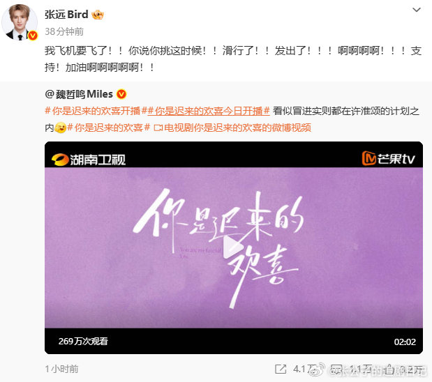 魏哲鸣摇来了好多人魏哲鸣圈内宣发组好多人魏哲鸣全被摇来打call，半个娱乐圈都在