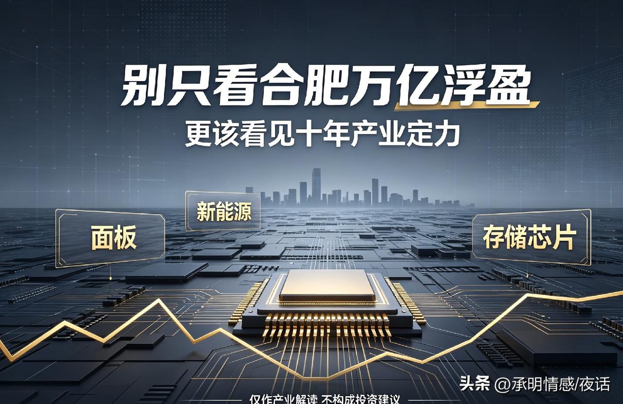 你知道吗？账面市值并不等同于实际收益，让我们一同读懂合肥长期布局科技产业的底层逻