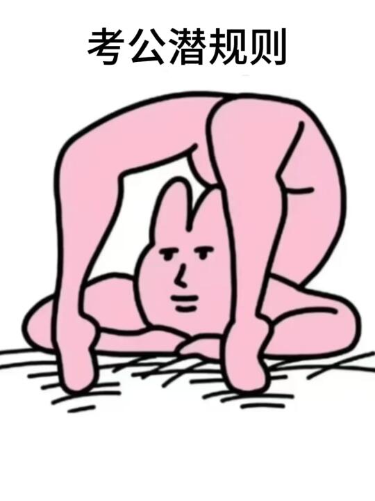 听说这已经是考公圈内公认的潜规则了…
