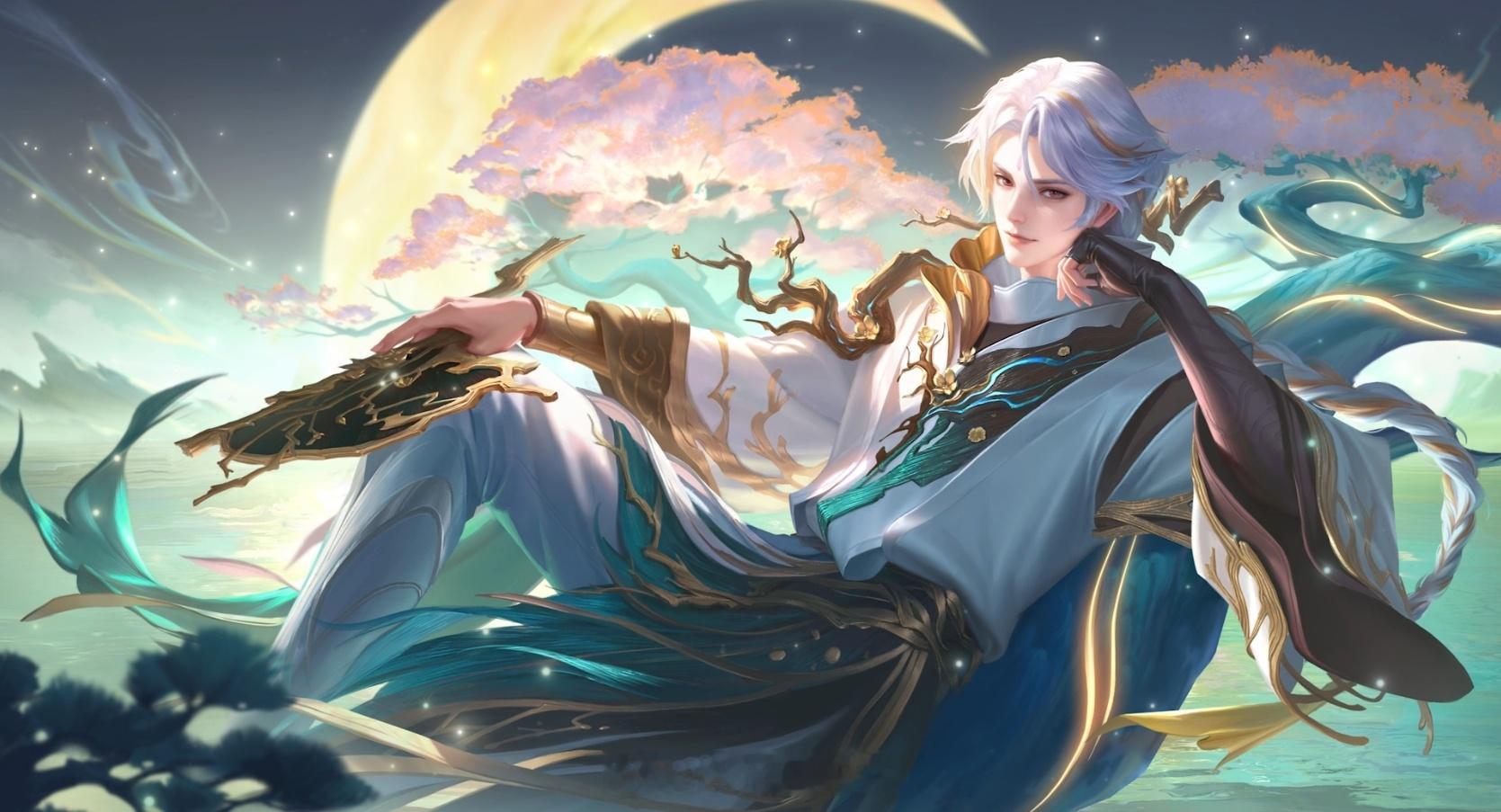 诸葛亮武陵仙君星传说，跟之前虞姬昭君星传说一样抽奖获得#王者武陵仙君星传说##诸
