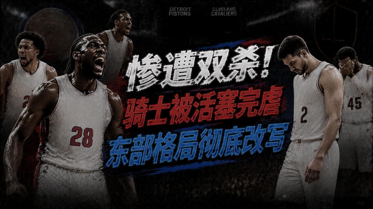 果然，骑士这支球队还是没能逃脱被活塞队双杀的命运，并以109-116的战绩不敌对