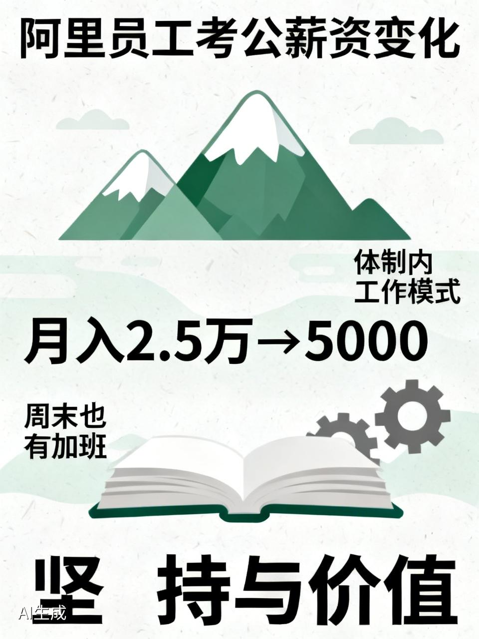阿里员工考上公务员薪资差异有多明显，月入2.5万降到5000，备考过程并不轻松，