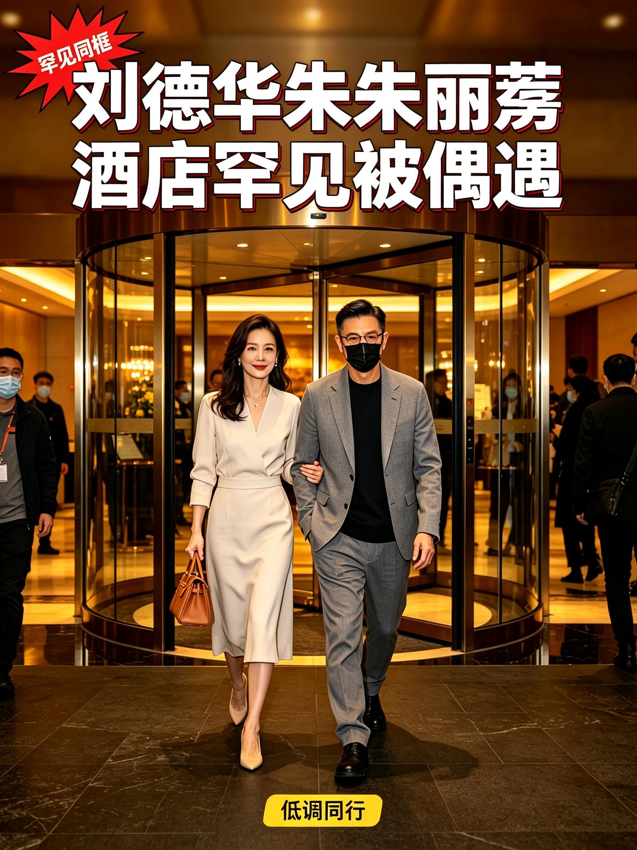 刘德华朱丽蒨酒店罕见被偶遇
 
有网友在香港半岛酒店偶遇刘德华与妻子朱丽蒨同行，