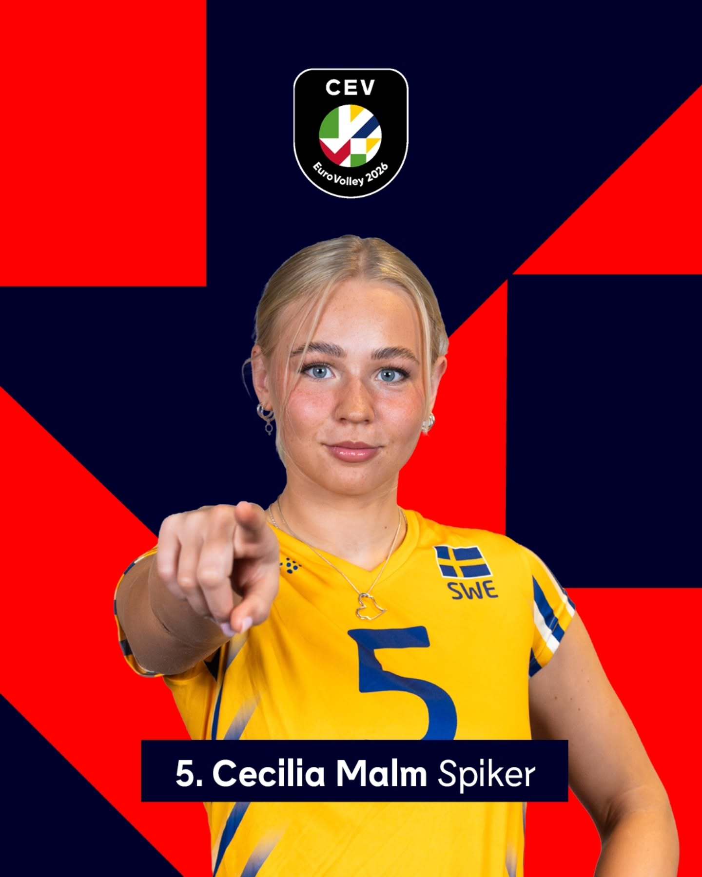 2026欧锦赛瑞典🇸🇪女排14人名单👇🏻小组赛赛程→网页链接