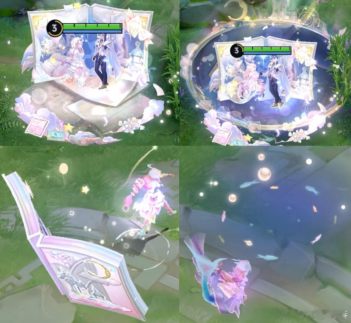 王者荣耀 原来朵莉亚回程有两种形态，水里的和陆地的不一样，但是我玩朵莉亚没血没蓝