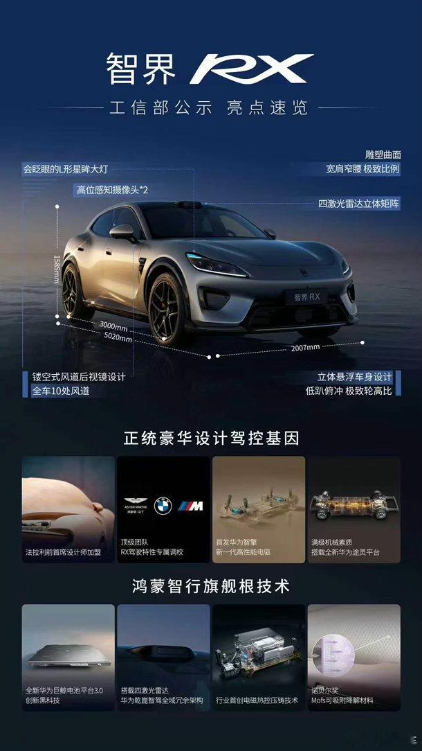 虽然我买了智界的大 V9但是这个智界新车是真的帅！！！！ 