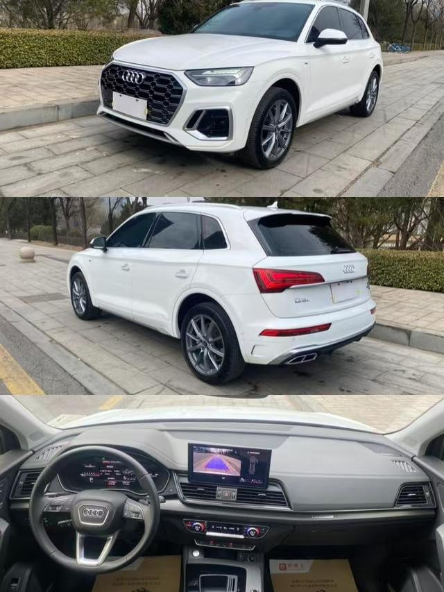 我先来说说我的爱车，是奥迪Q5L 2022款 45T 豪华动感型，22年大概在六
