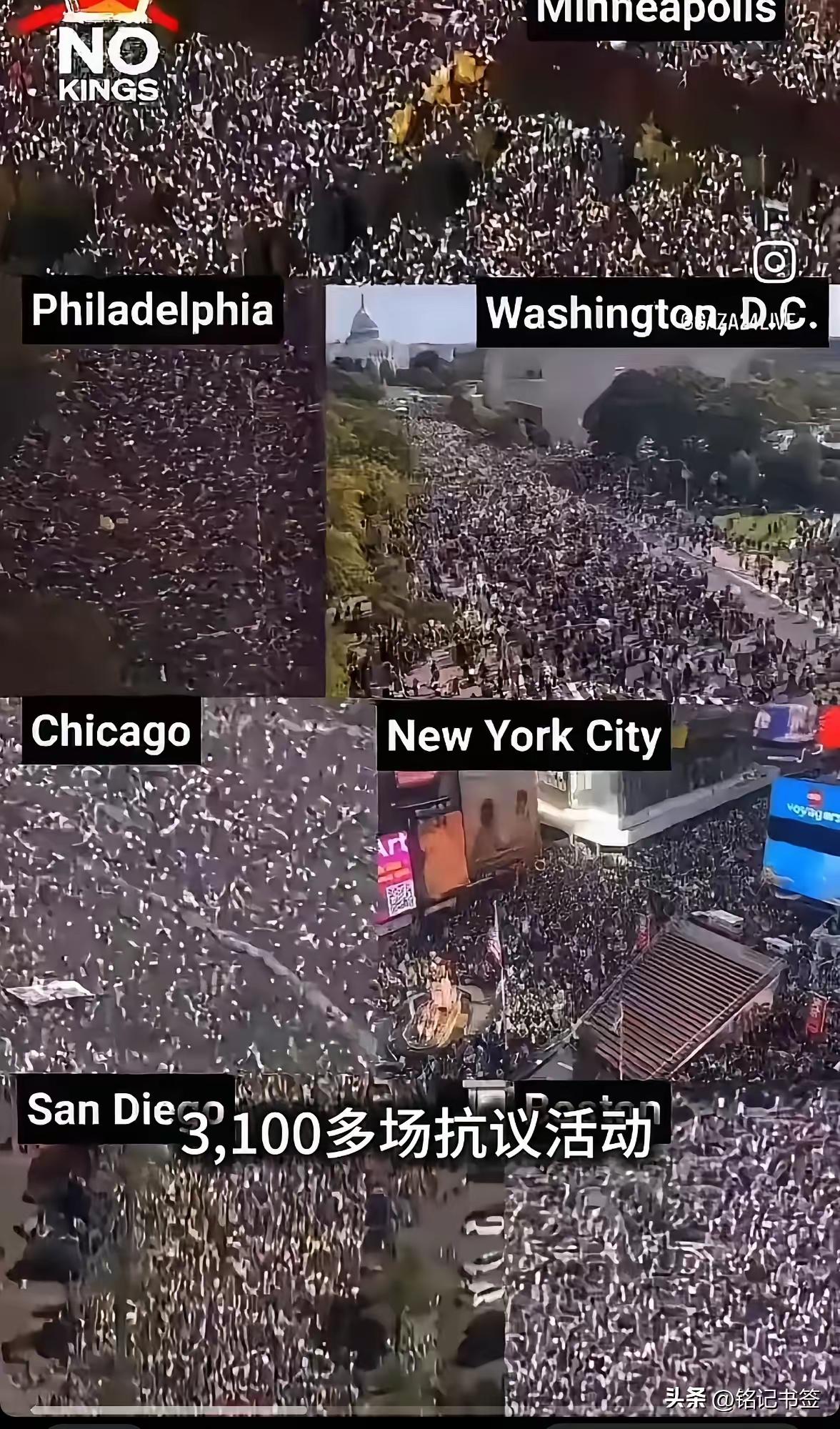 谁能拦得住美国在作死这条路上越走越远？美国最担心的事情还是发生了，美国国内多州发