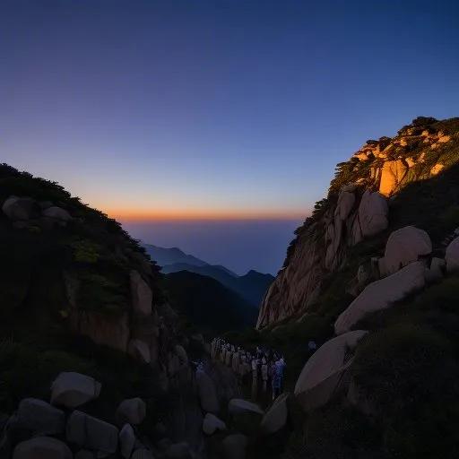 夜爬泰山，听起来就充满挑战与刺激，但也有不少需要留意的地方。

一、装备得齐全。