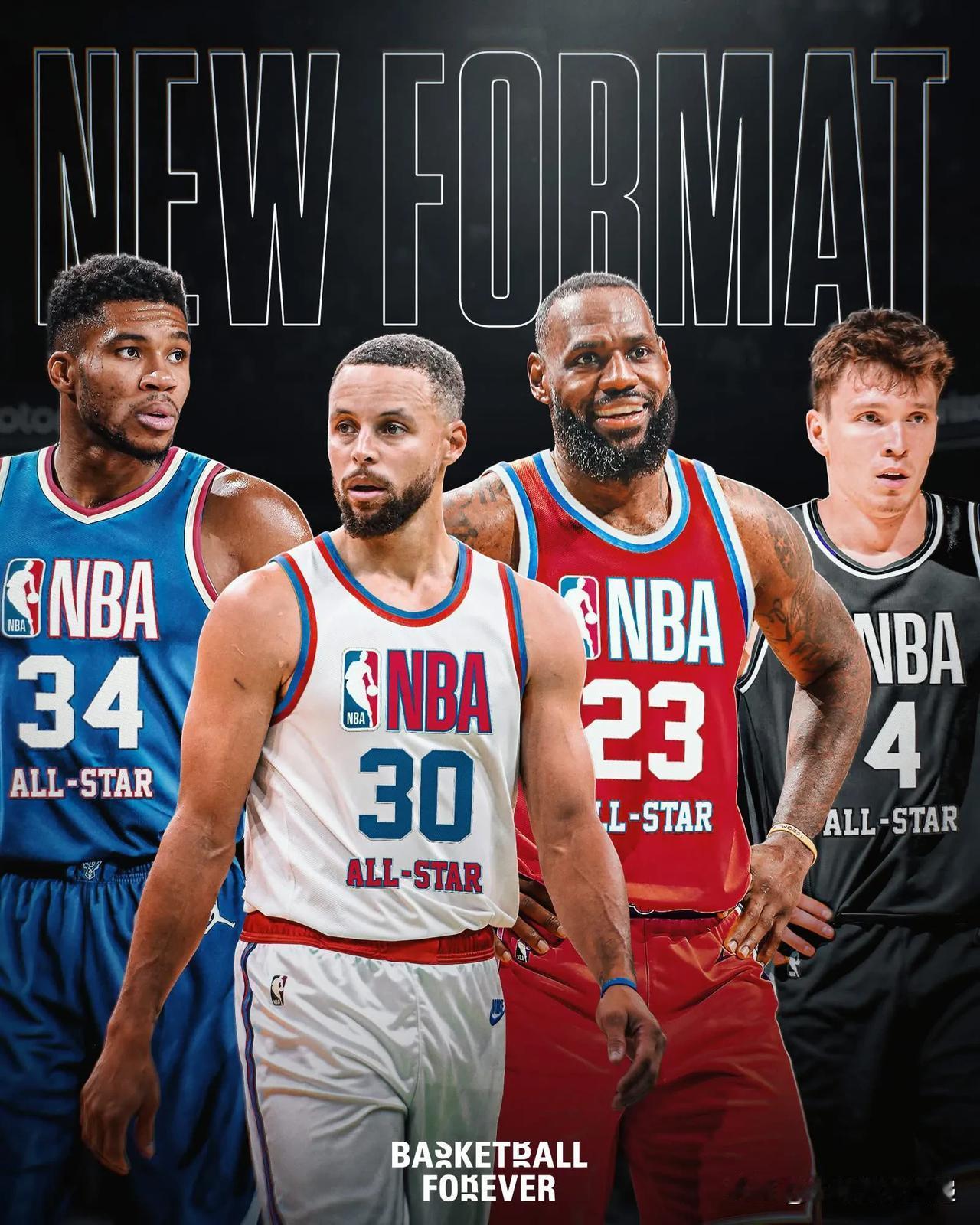 NBA 发布全新全明星迷你锦标赛，共有 4 支球队和 3 场比赛。

🔸 24