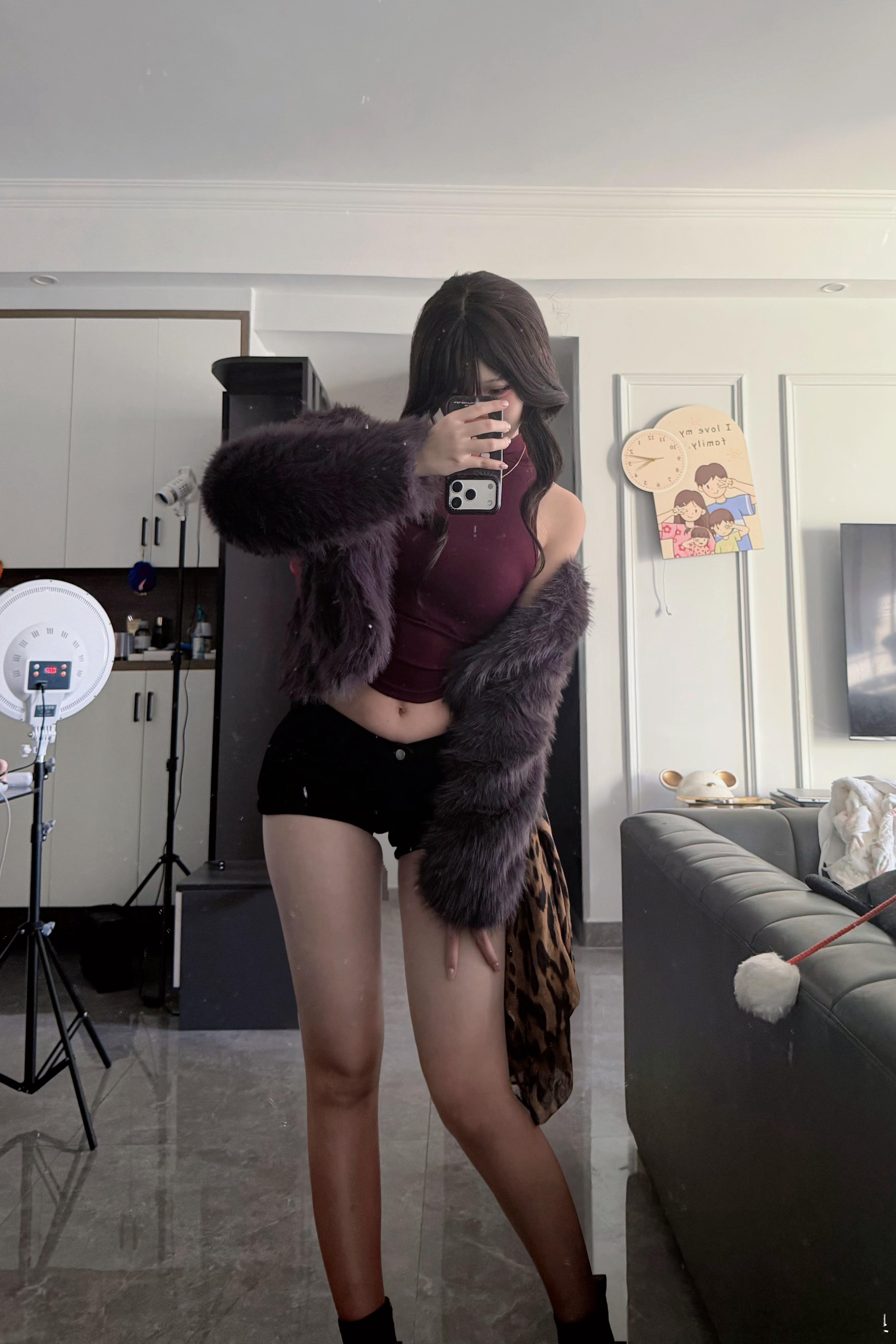 好久没拍对镜了绫lingtouch 