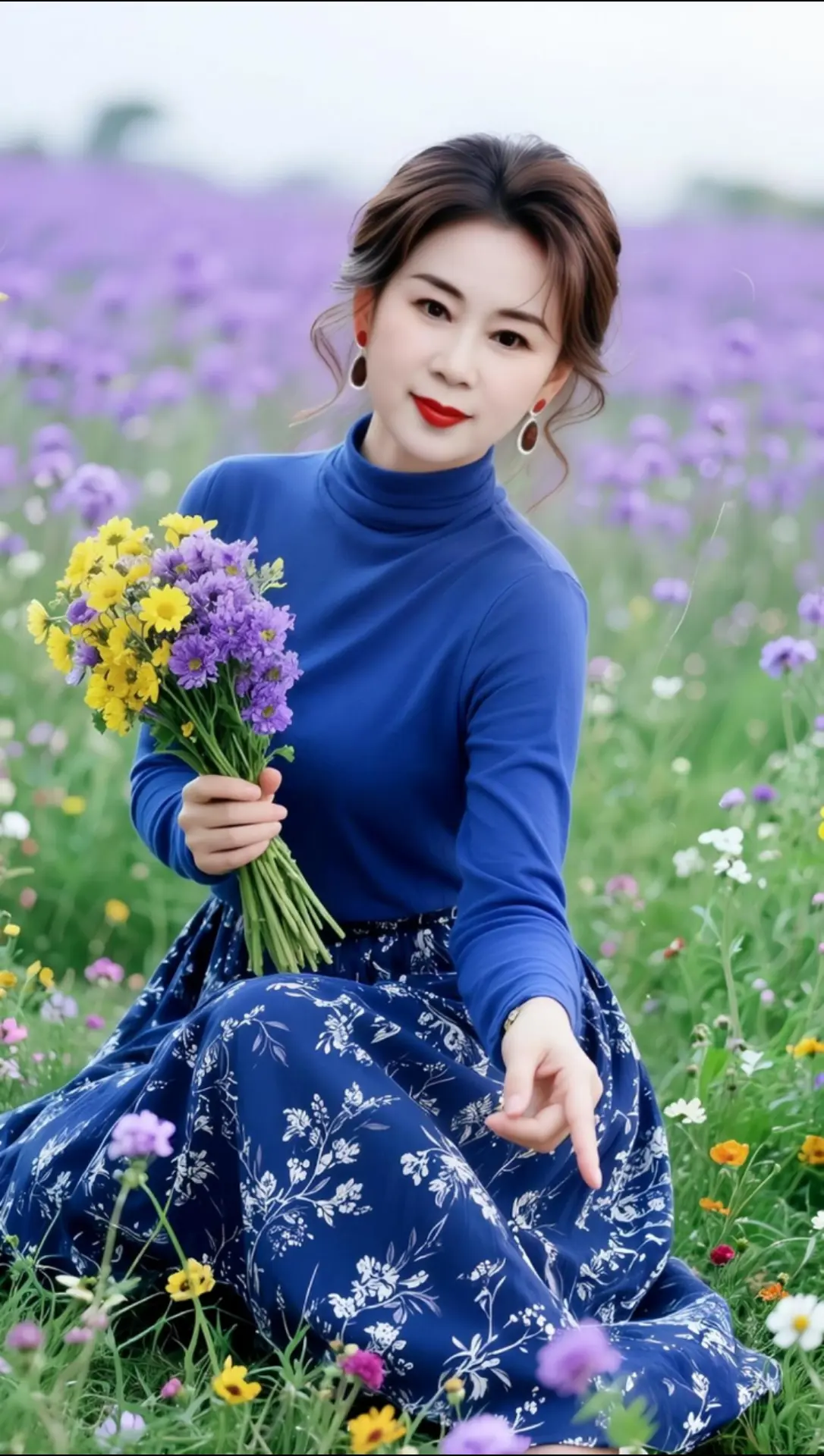 AI田园花卉写真 随变ai随便玩