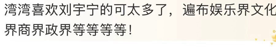 实话实说，湾湾喜欢他的人太多了，遍布各界啊！刘宇宁直播登上台湾新闻[音乐]刘宇宁
