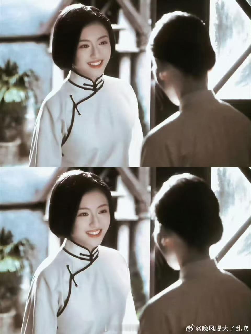 李兰迪千里江山图预告镜头李兰迪千里江山图短发李兰迪这个短发真的好适合她啊，气质瞬