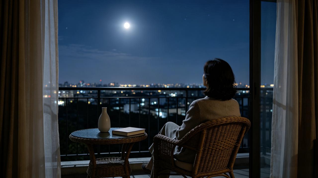 夜深了，把今天的心事暂时合上。
走过起落，才知道平安入睡，就是难得的幸福。
愿你