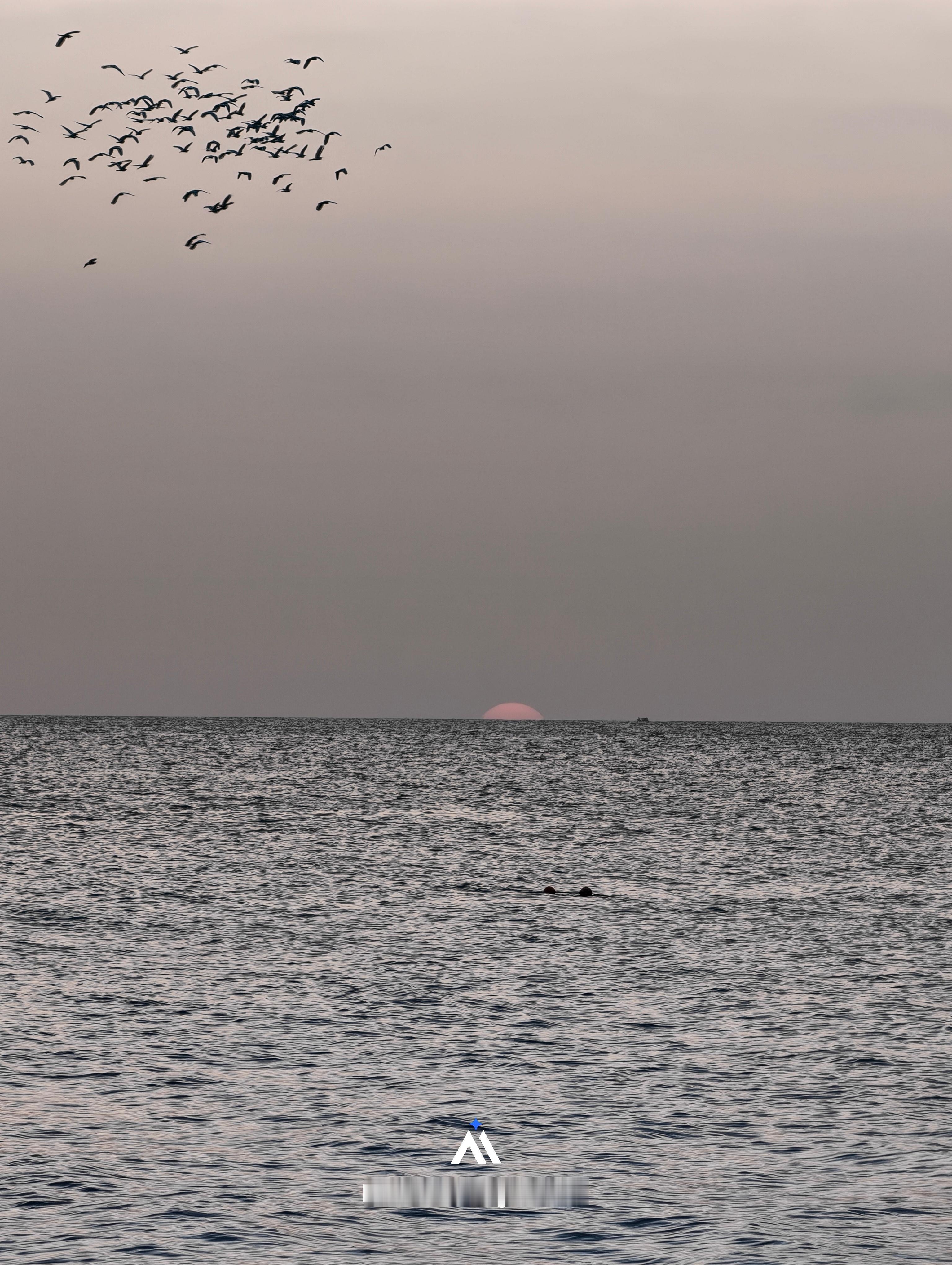 日落的过程本短暂，但可以被照片定格。用荣耀Magic8 Pro记录一场三亚湾的日