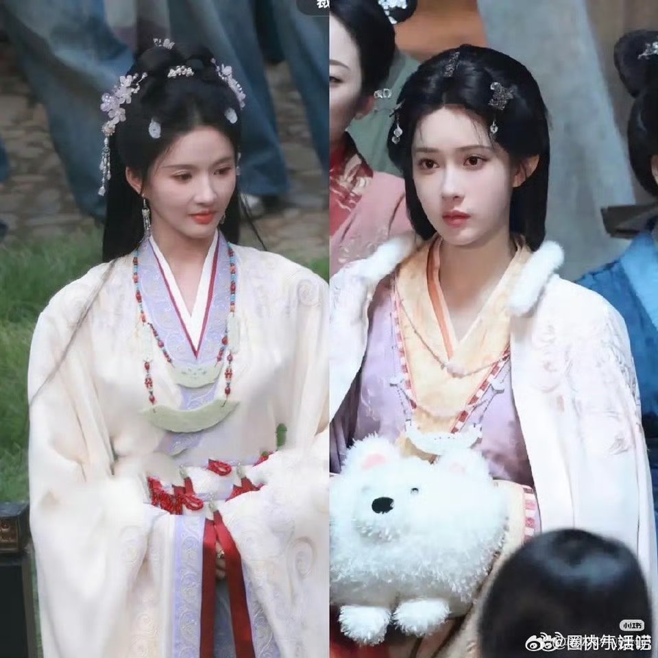 剧组能不能用点心。小林新剧女主着妆造怎么跟孟姐那么像？ 还是说故意碰瓷？ 