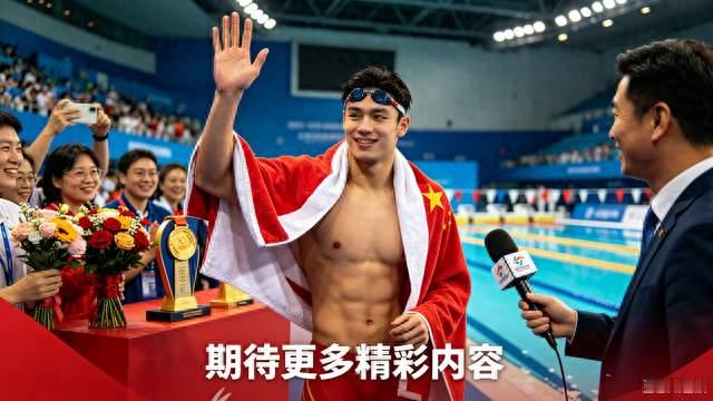 15枚亚运金牌！徐嘉余入驻抖音，见证仰泳之王的拼搏之路