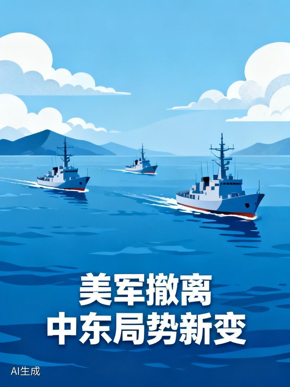 三艘美军军舰匆忙驶出霍尔木兹海峡，绝非偶然异动。中东局势暗流涌动，多方博弈加剧，