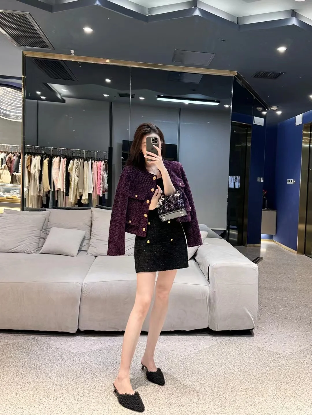 高级感小香风穿搭 大女主穿搭〰️