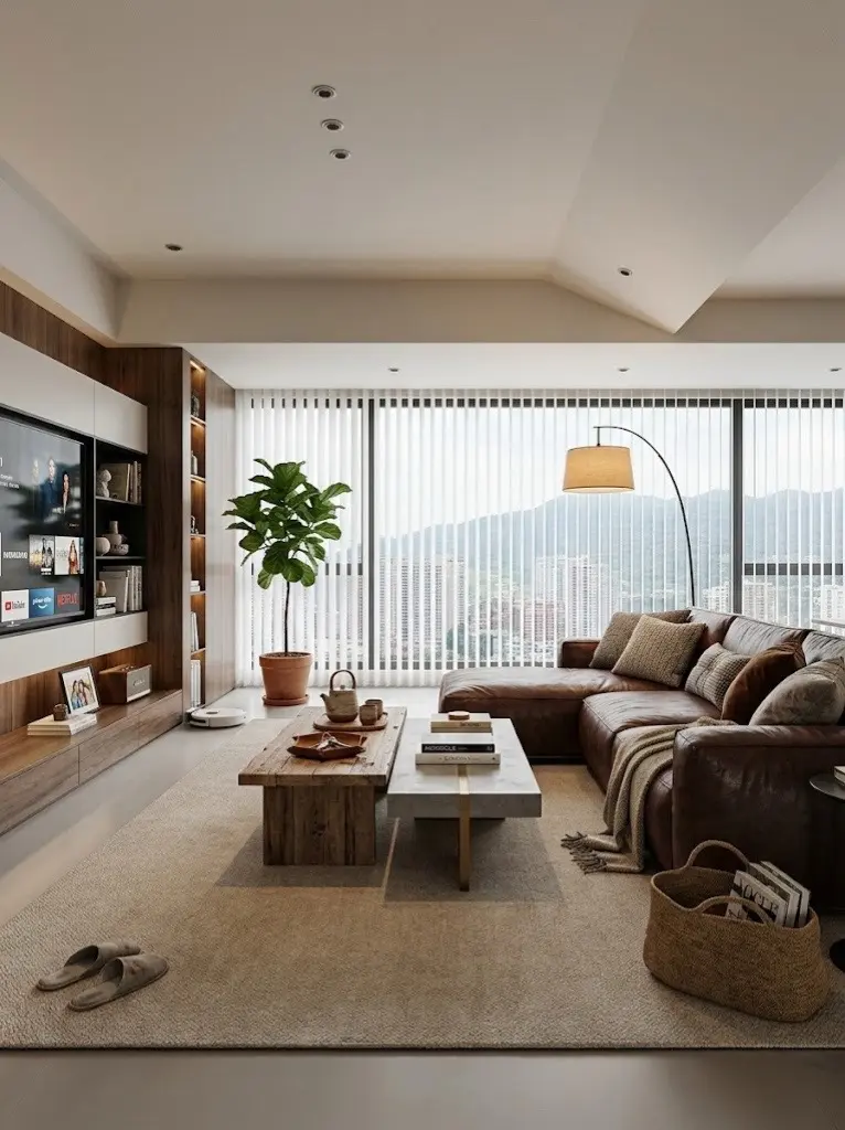 成都140㎡意式风，流淌在烟火里的克制！这套位于成都双流区的140㎡意...