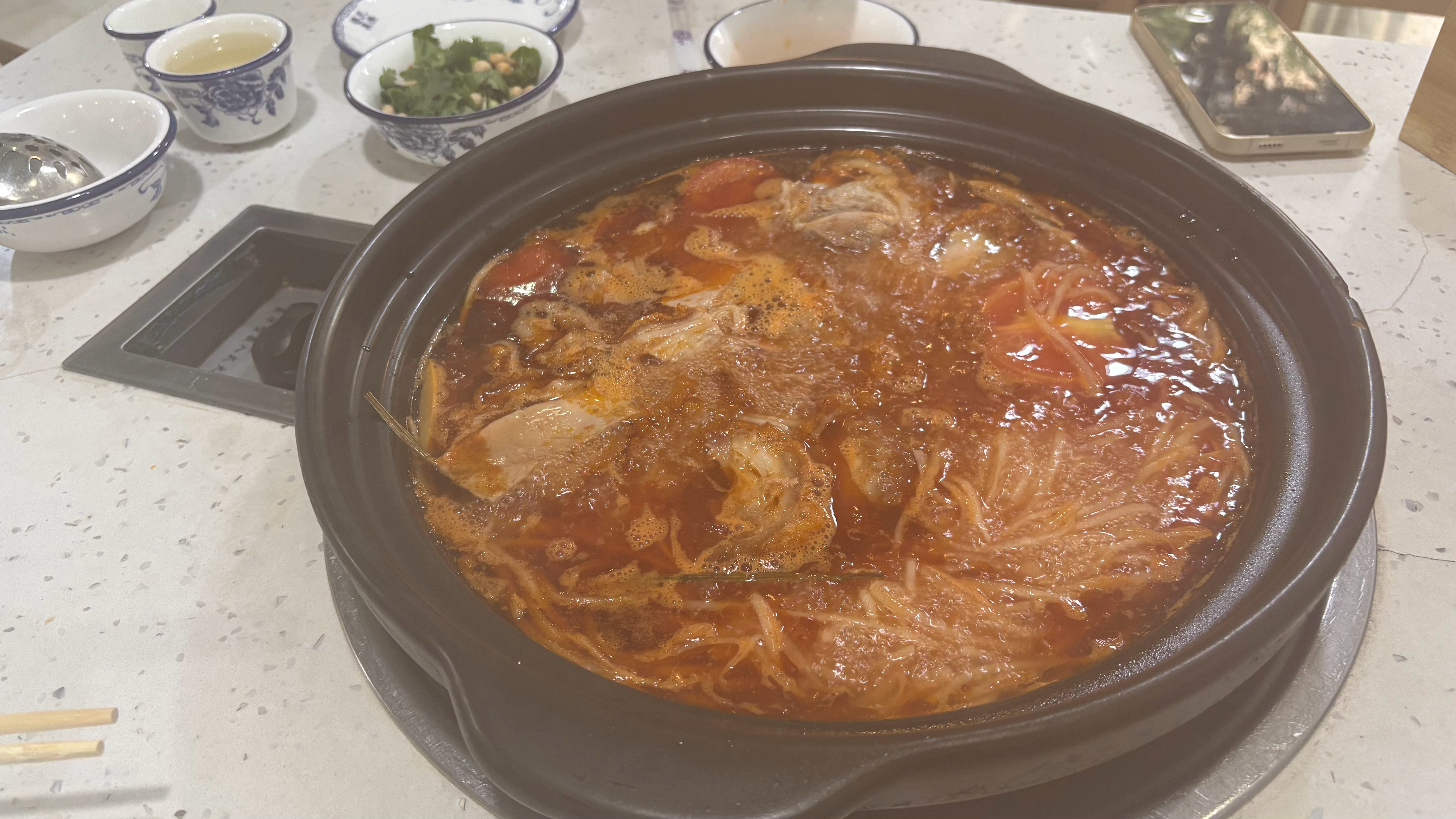 香哭了