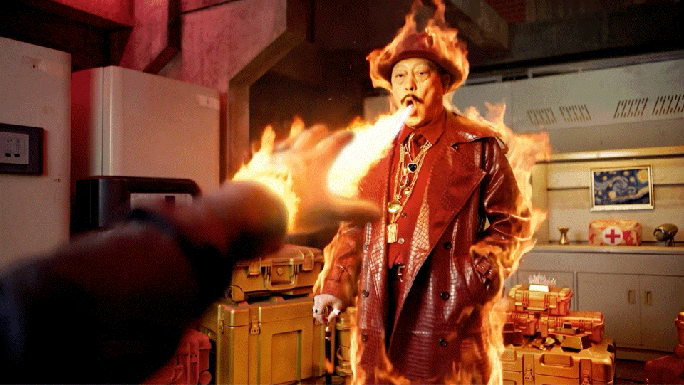 倪大红业务能力还是太夯了  什么？！起猛了，看见老艺术家倪大红玩抽象了！（我这边