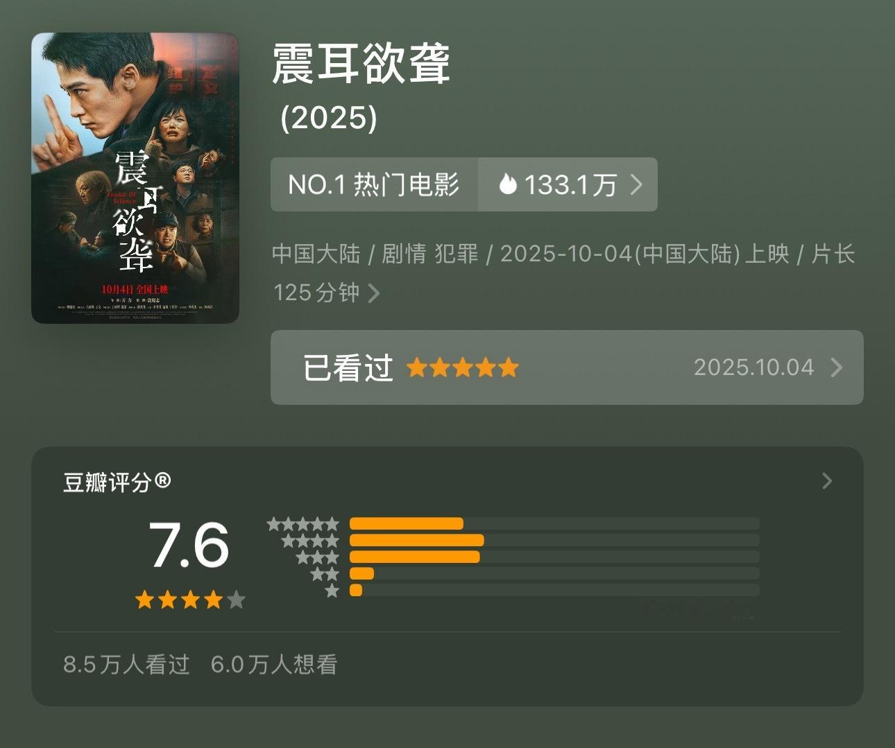 有点低了[抓狂][抓狂][抓狂]，我想的是8分以上继续摇人继续聚黑瓶，说不定还能