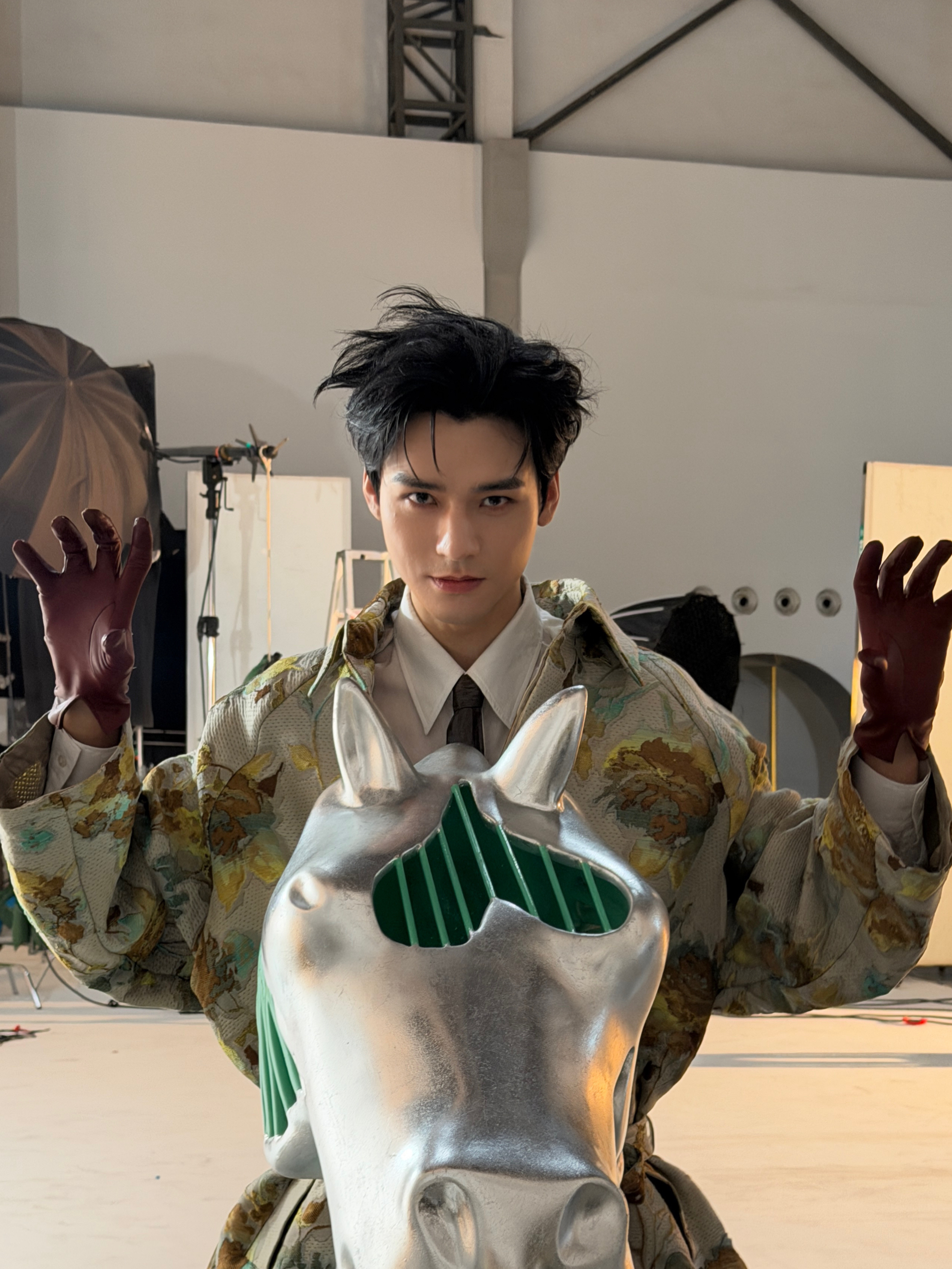 龚俊元旦营业live图！好鲜活，萌啊😻 