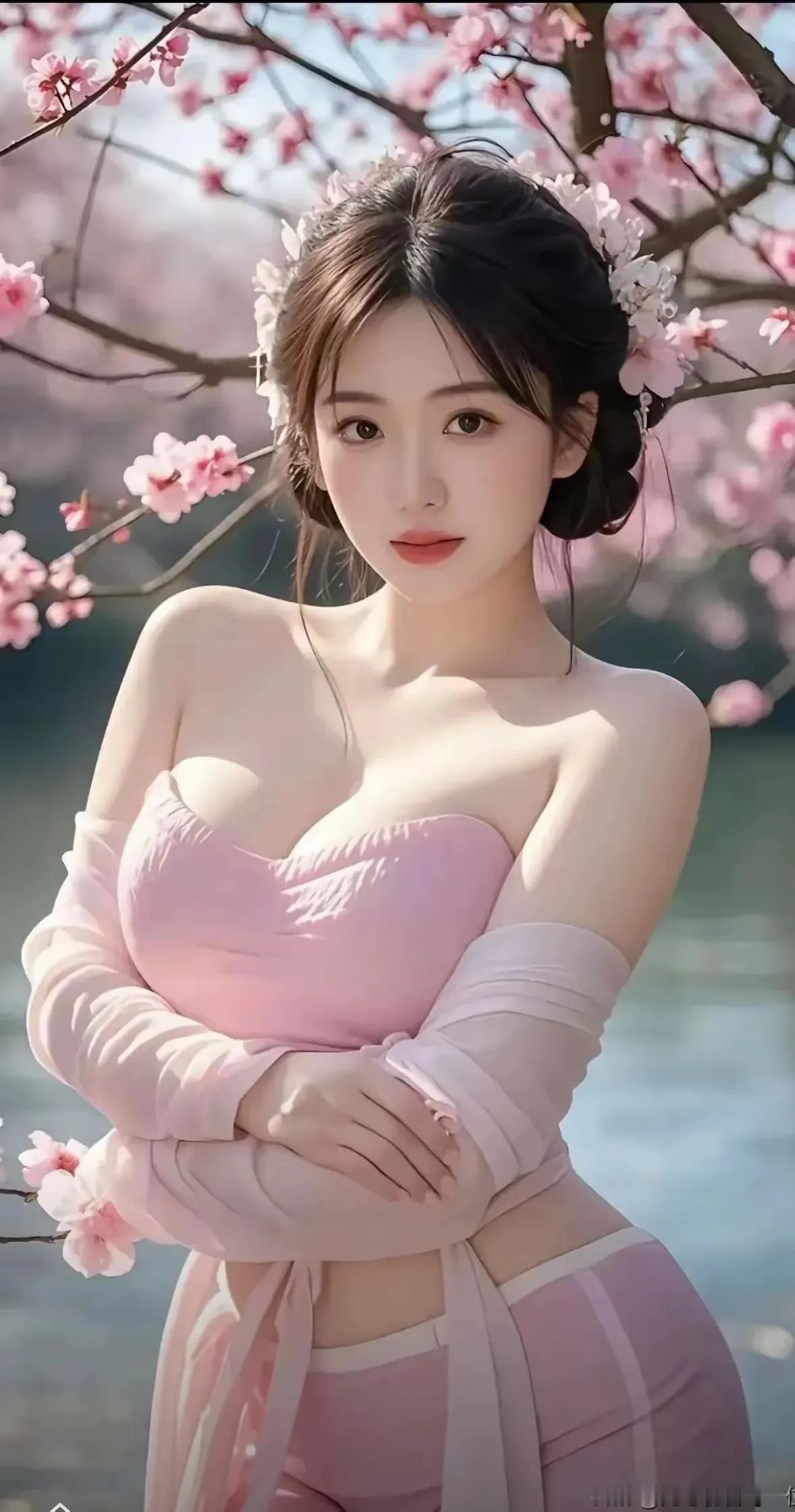 桃花十里不如有你
红梅拥雪两厢情谊