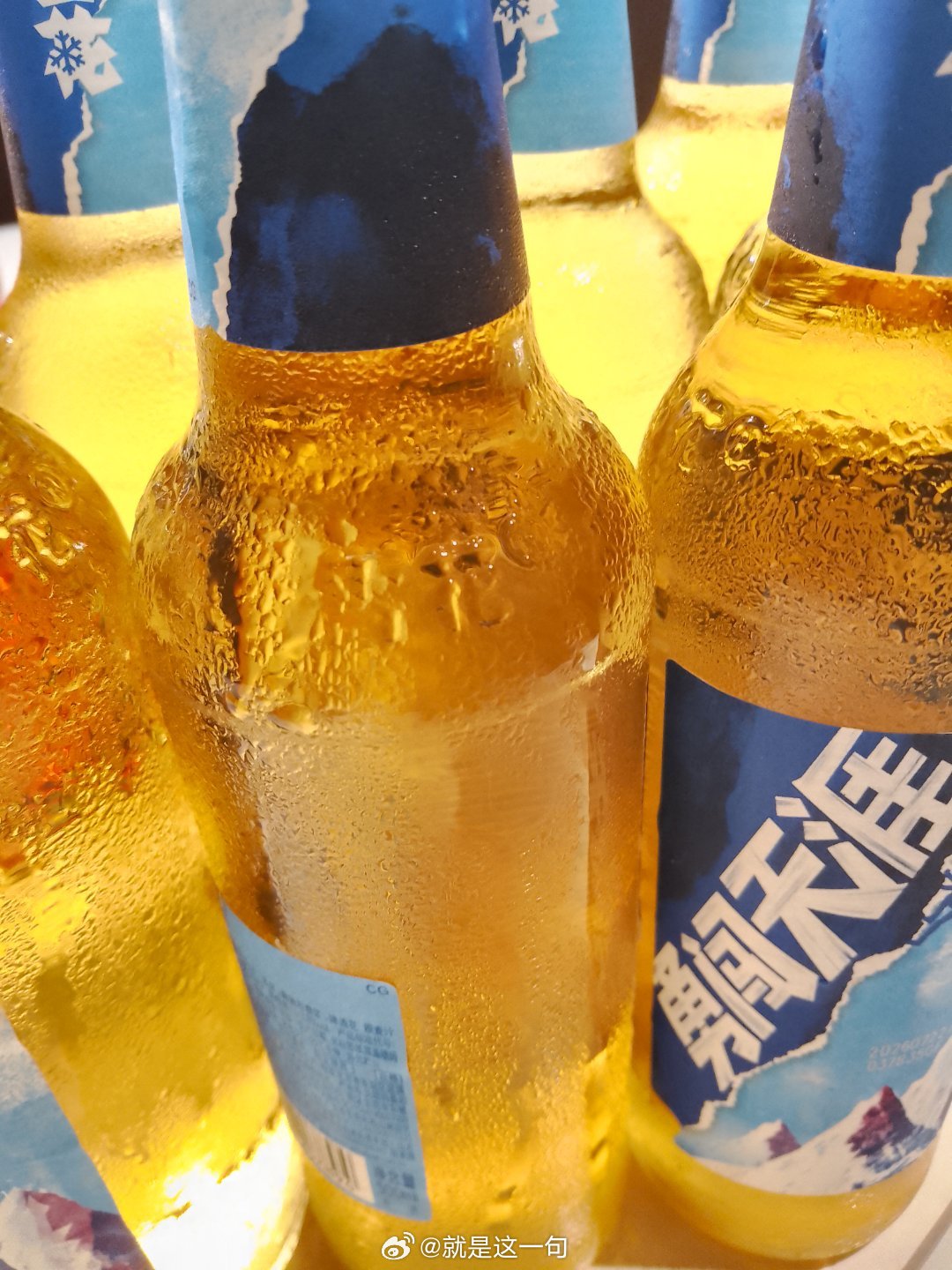 🍺三瓶多吗？能坐在一起喝酒的人，不用多话。你举杯我懂；你干了，我也干了！ ​​