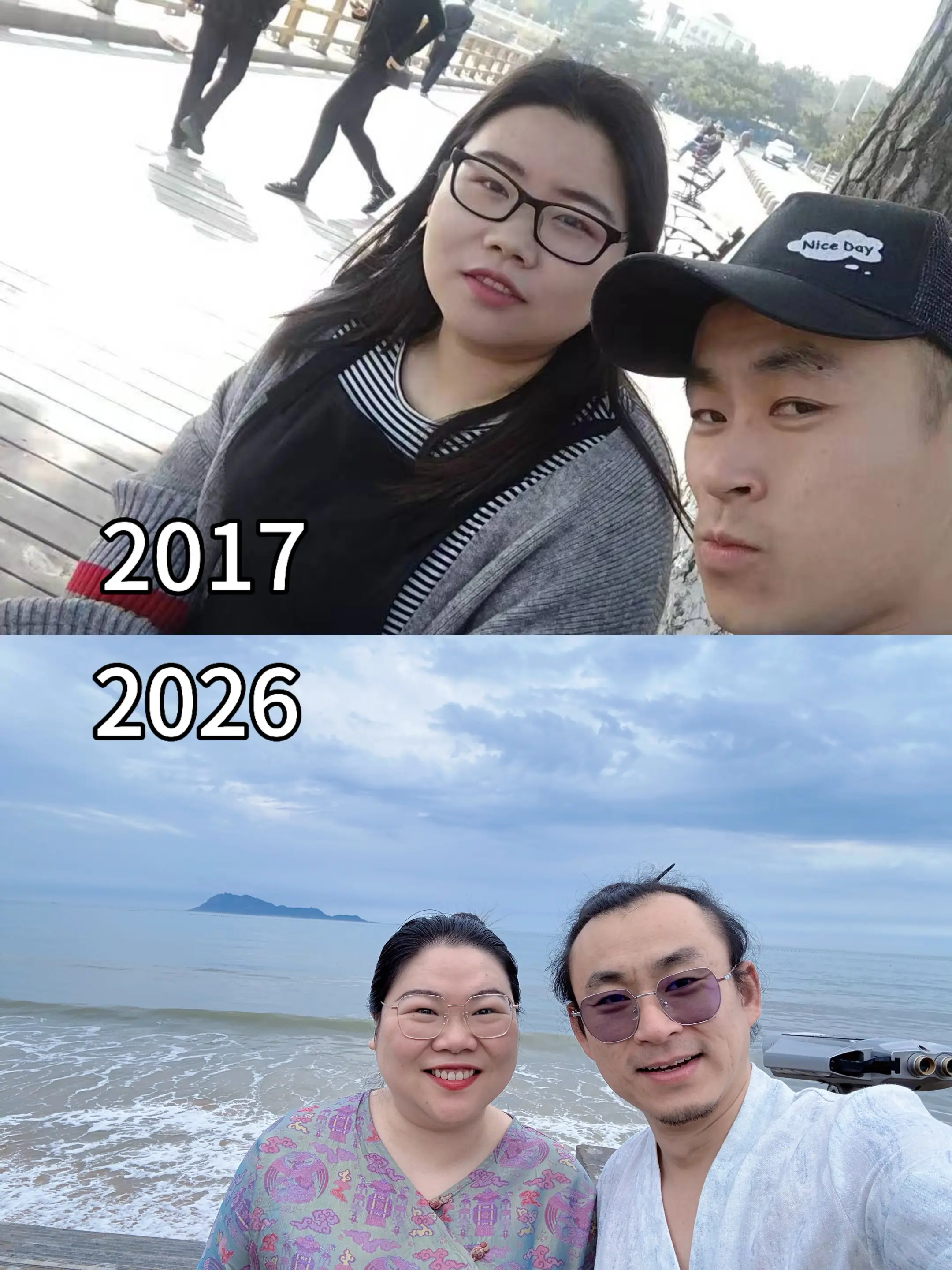十年弹指一挥间～恋人怀中樱花草～听见胸膛心在跳～