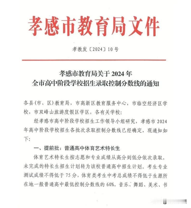 刚刚！2024年孝感市中考录取分数线出炉

7月3日，孝感中考开始查分，几家欢喜