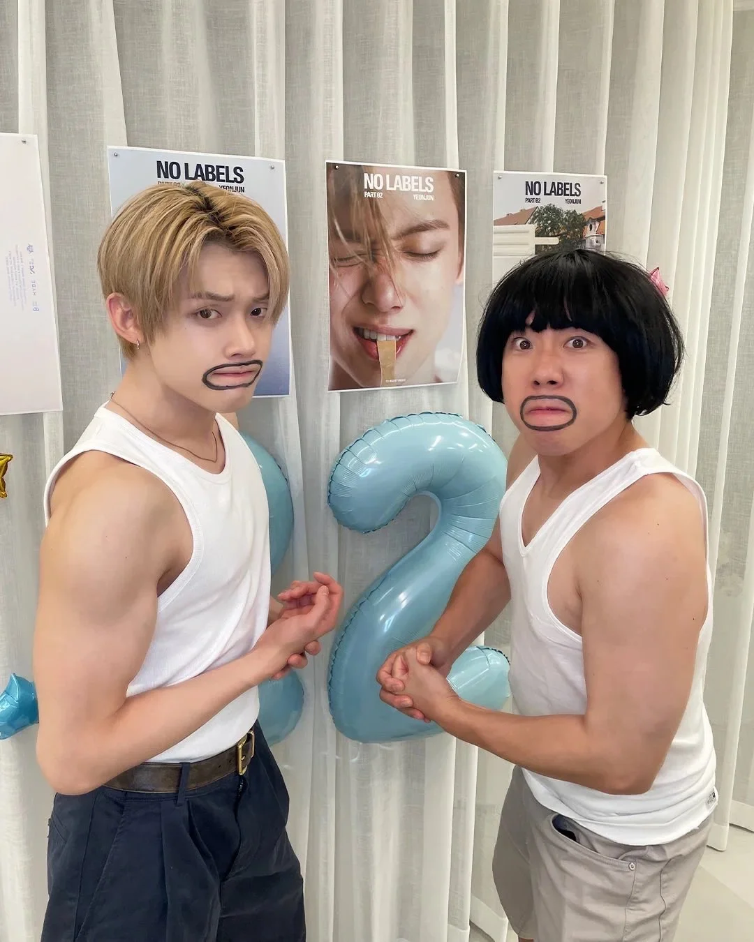 【崔然竣】怎么画了“胡子”也眉清目秀🤣