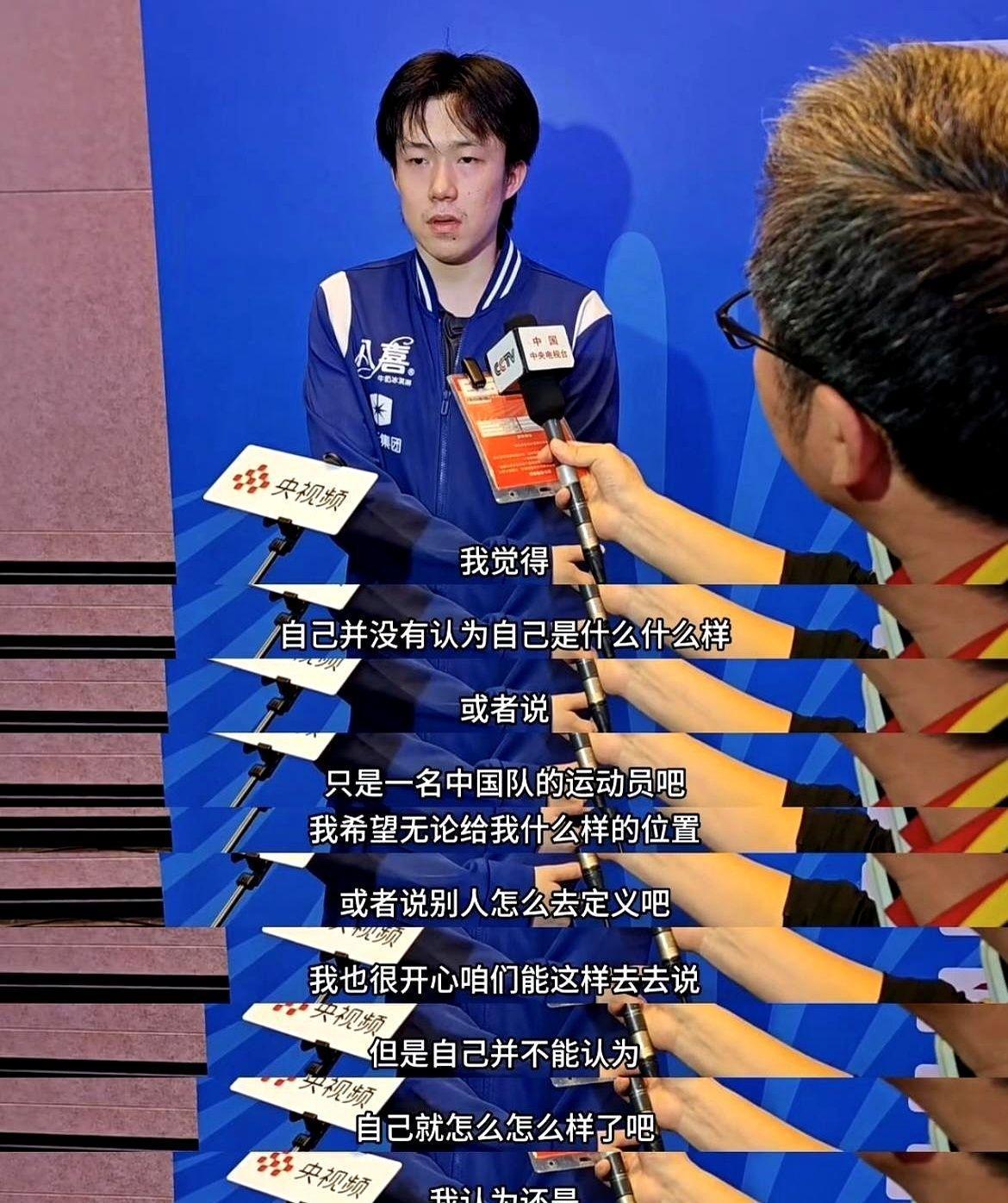 费尽力气，林海在一场高强度的国际羽毛球对决中坚持到最后，走下赛场的那一刻，汗湿了