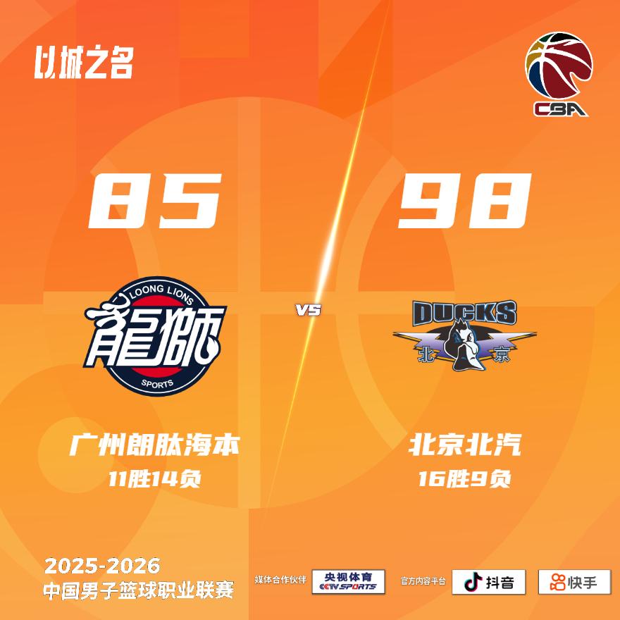 广州朗肽海本 85-98 北京北汽 龙狮男篮vs北京男篮
广州朗肽海本：威金顿2