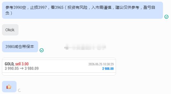 黄金 反弹至3990，我们果断空单切入。不破4000，空头结构就没有被破坏，果断