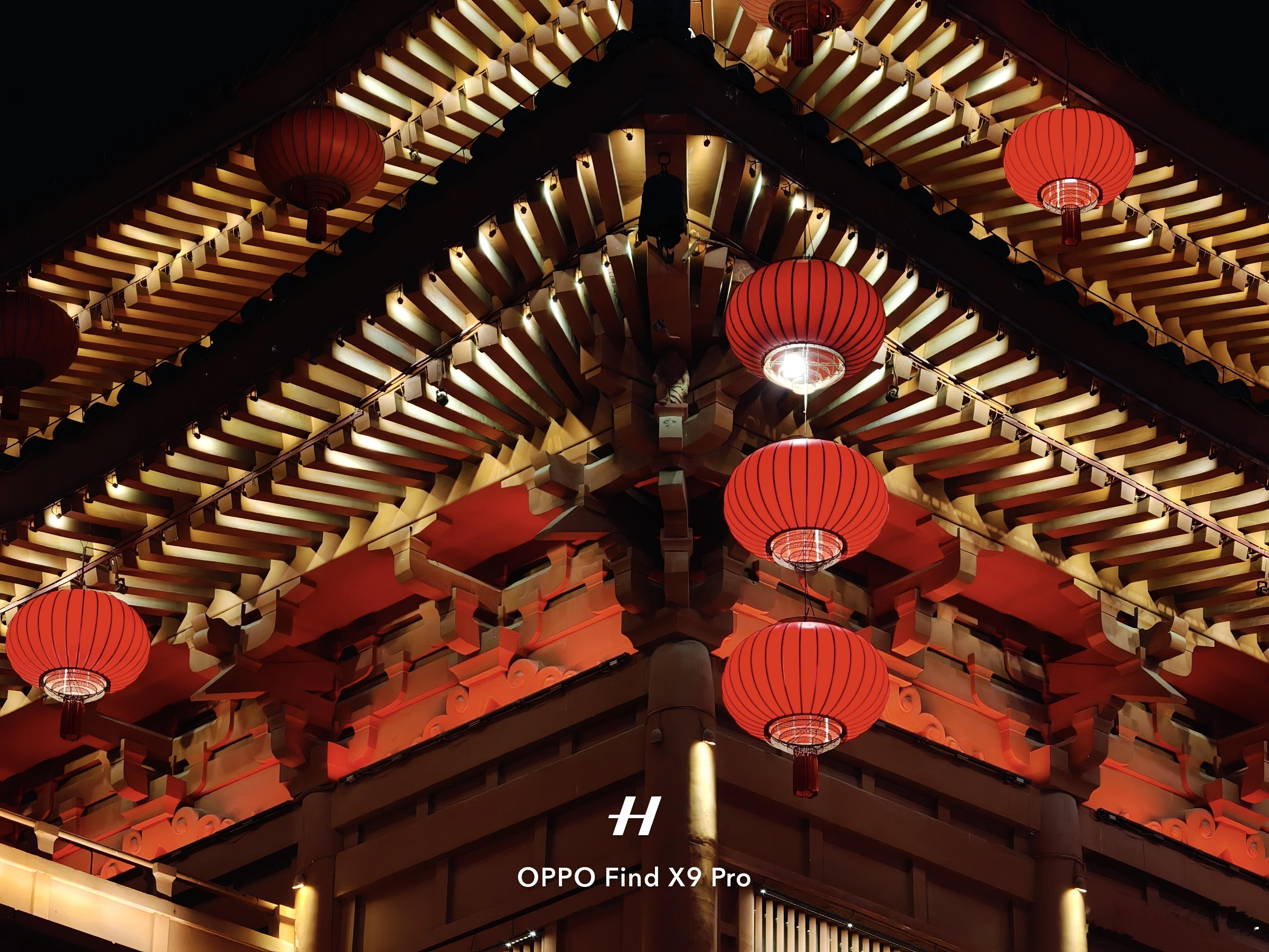 去大唐不夜城才明白，什么是国泰民安……这套照片我竟然忘记发了，用的就是OPPO 